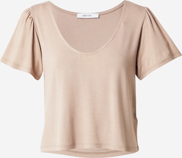 ABOUT YOU - Camiseta 'Vivian' en beige: frente
