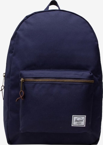 Herschel Rucksack 'Settlement' in Blau: Vorderseite