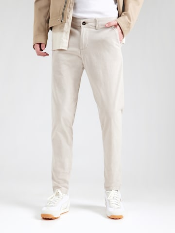 JACK & JONES Liibuv Chino-püksid 'JPSTMARCO JJERIK', värv beež: eest vaates