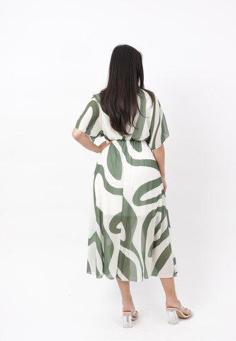 Elara Summer Dress in Green