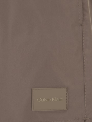 Pantaloncini da bagno di Calvin Klein Swimwear in marrone