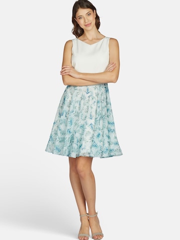 KLEO Cocktail Dress in Blue: front