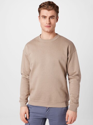 JACK & JONES Sweatshirt i brun: forside