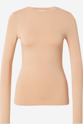 T-shirt Rebirth Studios en beige : devant