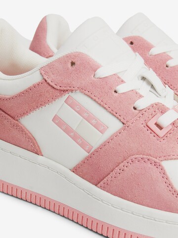 Sneaker bassa di Tommy Jeans in rosa