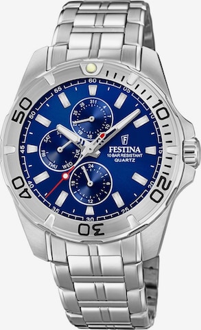 Montre à affichage analogique FESTINA en bleu : devant