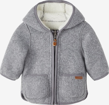 NAME IT Winter Jacket 'MILLY' in Grey: front