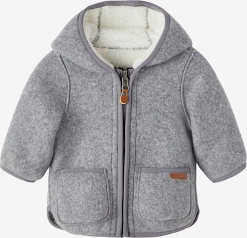 Veste d’hiver 'MILLY' NAME IT en gris : devant