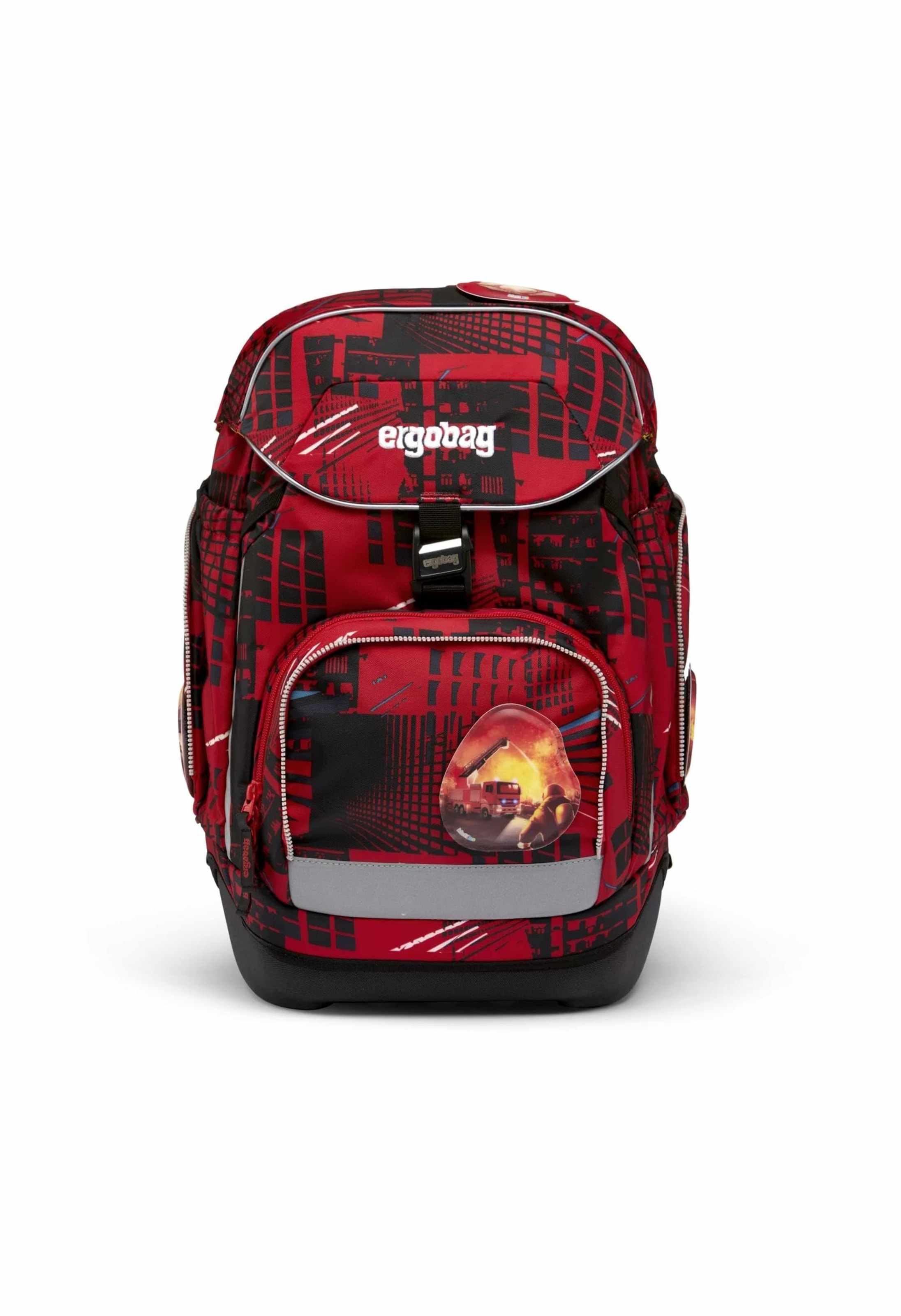 SEMLER Backpack in Red: front
