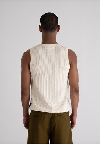 Prohibited Knitted Top in White