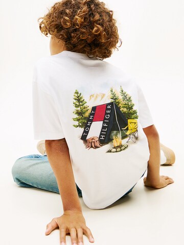 T-Shirt TOMMY HILFIGER en blanc