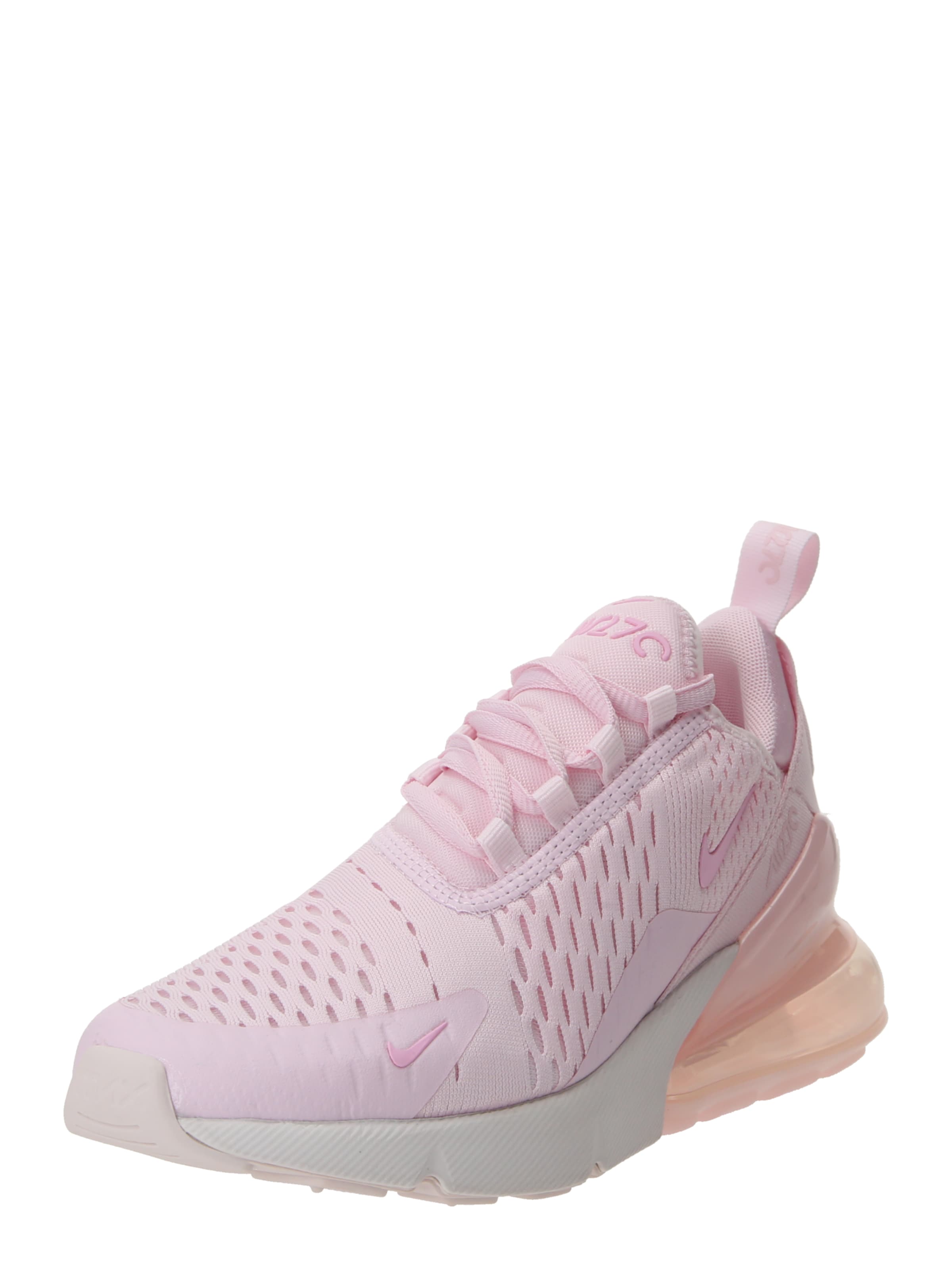 Baskets basses 'Air Max 270' Nike Sportswear en rose : devant