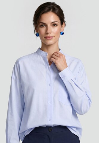 Chemisier Usha en bleu