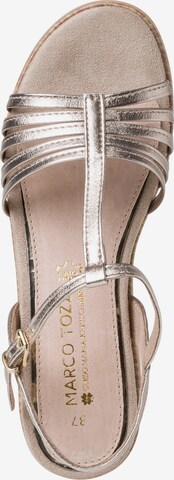 MARCO TOZZI Strap Sandals in Gold