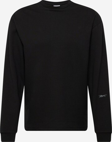 T-Shirt fonctionnel 'ACTIV COLL' Reebok en noir : devant