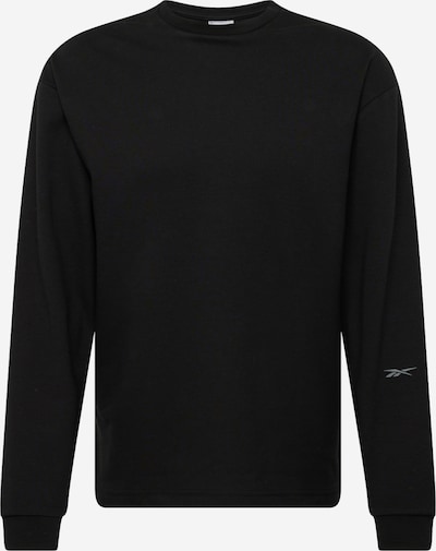 Reebok Функционална тениска 'ACTIV COLL' в сиво / черно, Преглед на продукта