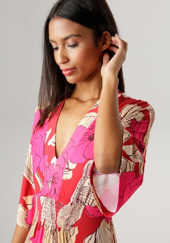 Aniston SELECTED Sommerkleid in Rot