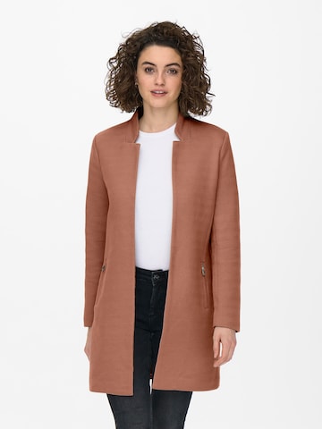 ONLY Between-Seasons Coat 'Soho' in Brown: front