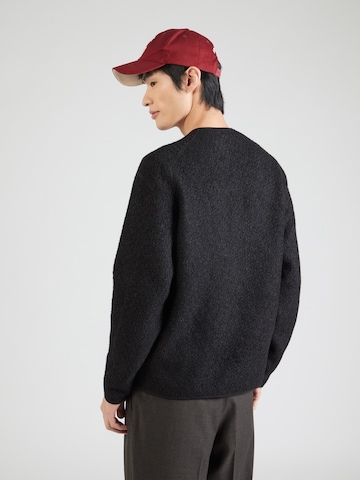 DRYKORN Fleece Jacket 'JOHNAN 10' in Black