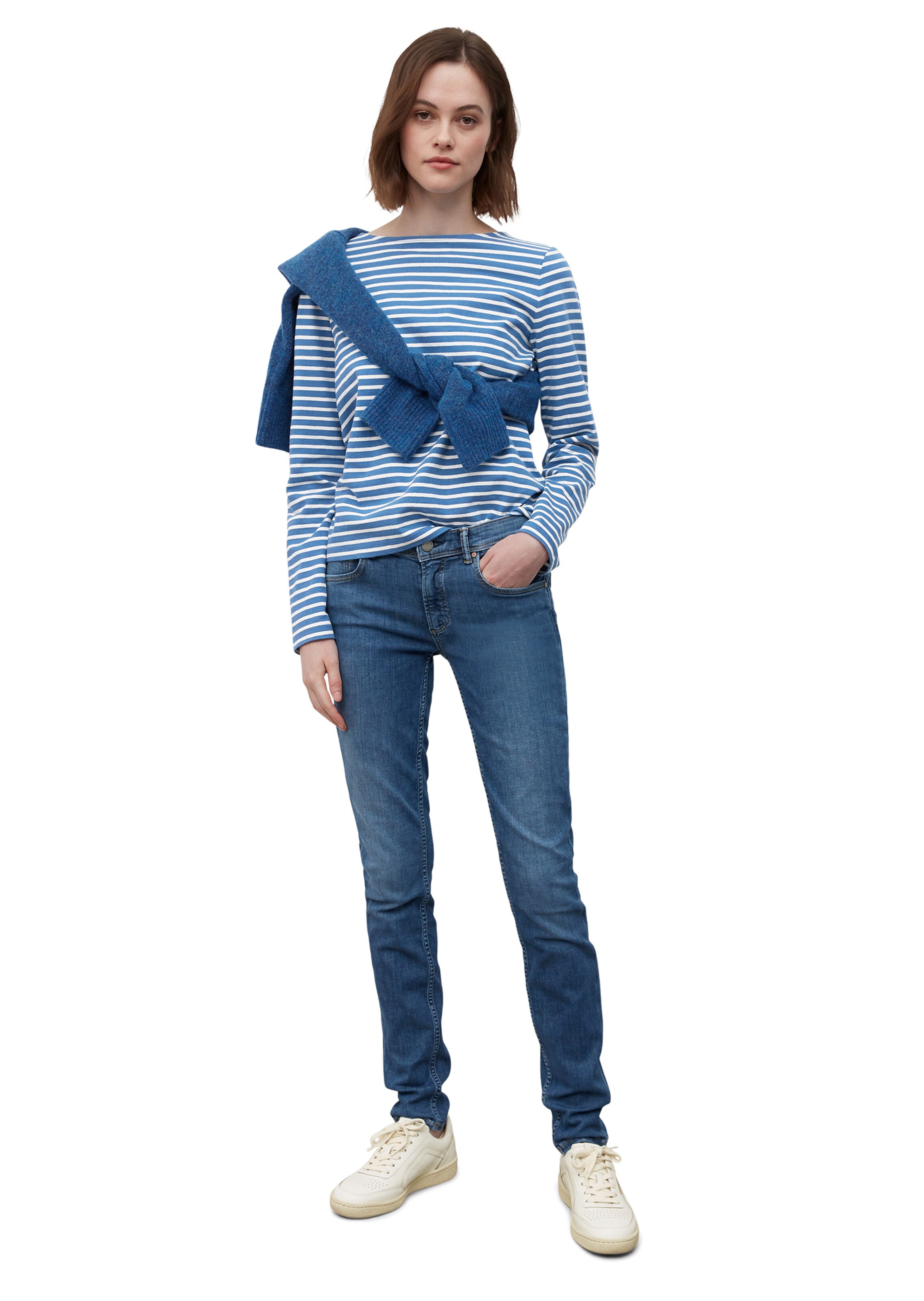 Frauen Jeans Marc O'Polo DENIM Jeans 'ALVA' in Blau - DG30498 Frauen Jeans Marc O'Polo DENIM Jeans 'ALVA' in Blau - DG30498