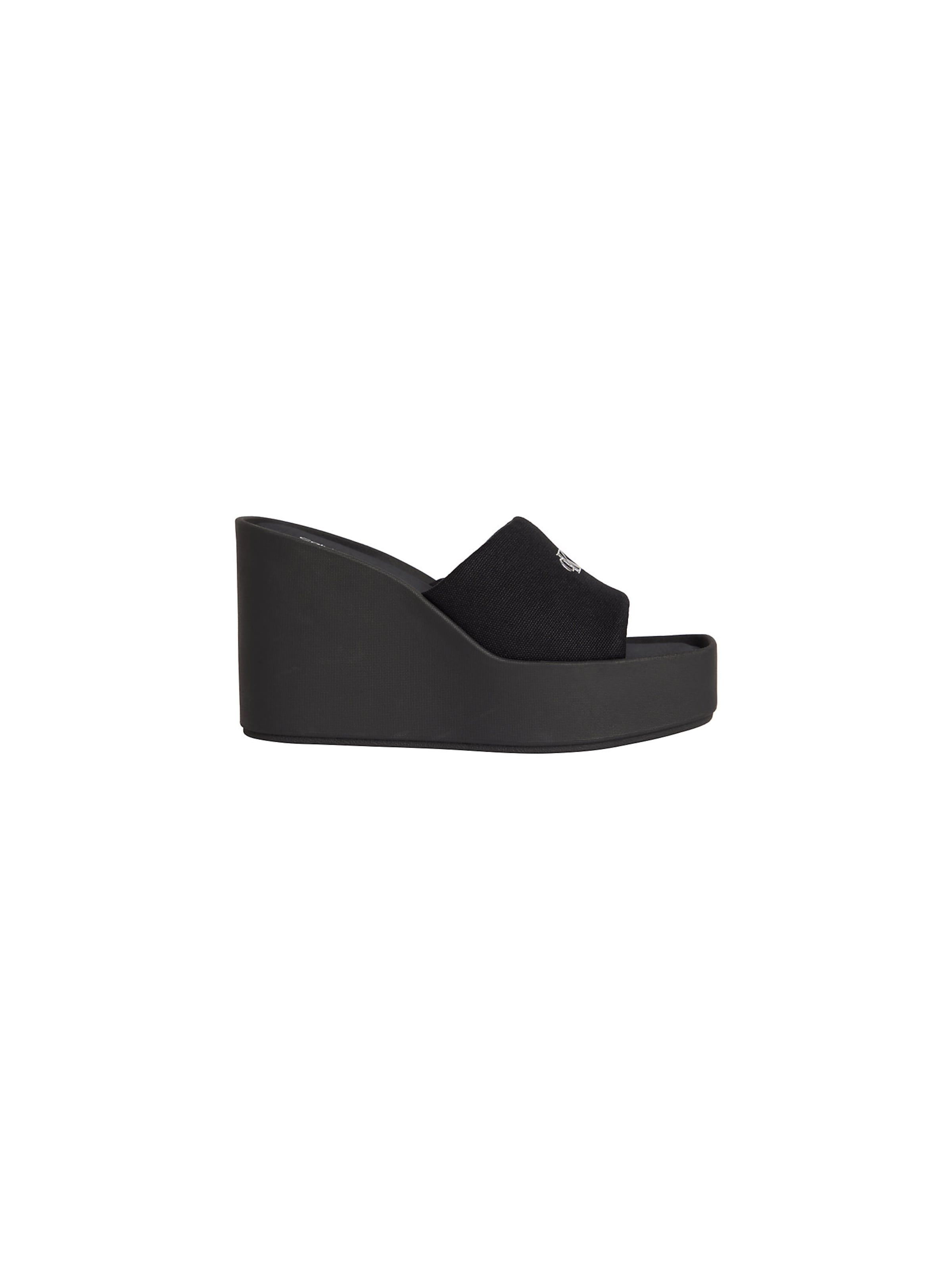 Mule 'Melia' Calvin Klein en noir : devant