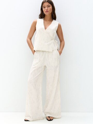 Chemisier Pull&Bear en beige