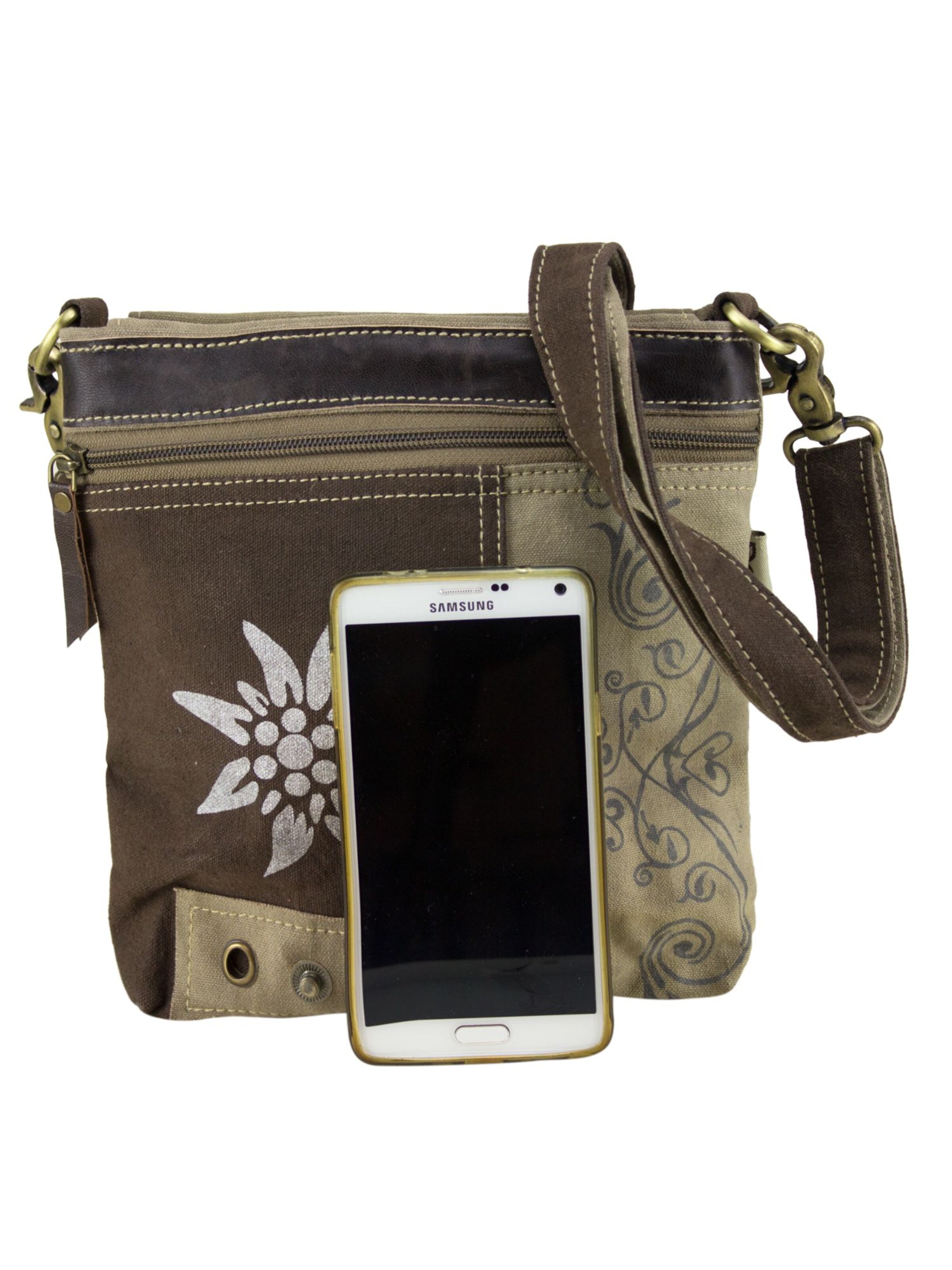 DOMELO Crossbody Bag 'Domelo' in Brown