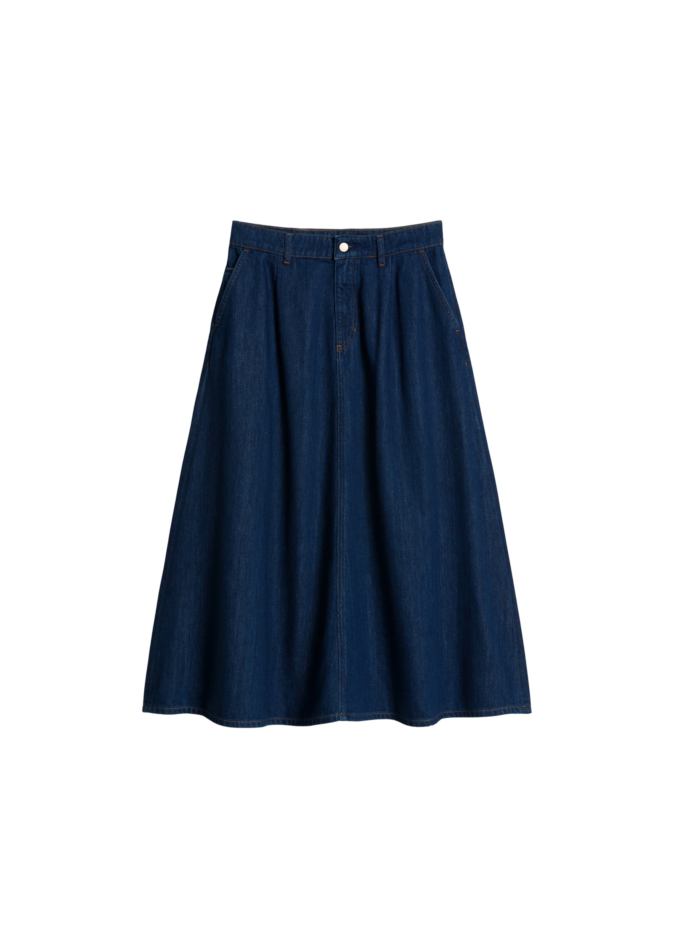 Marc O'Polo DENIM Rock in Blau: Vorderseite