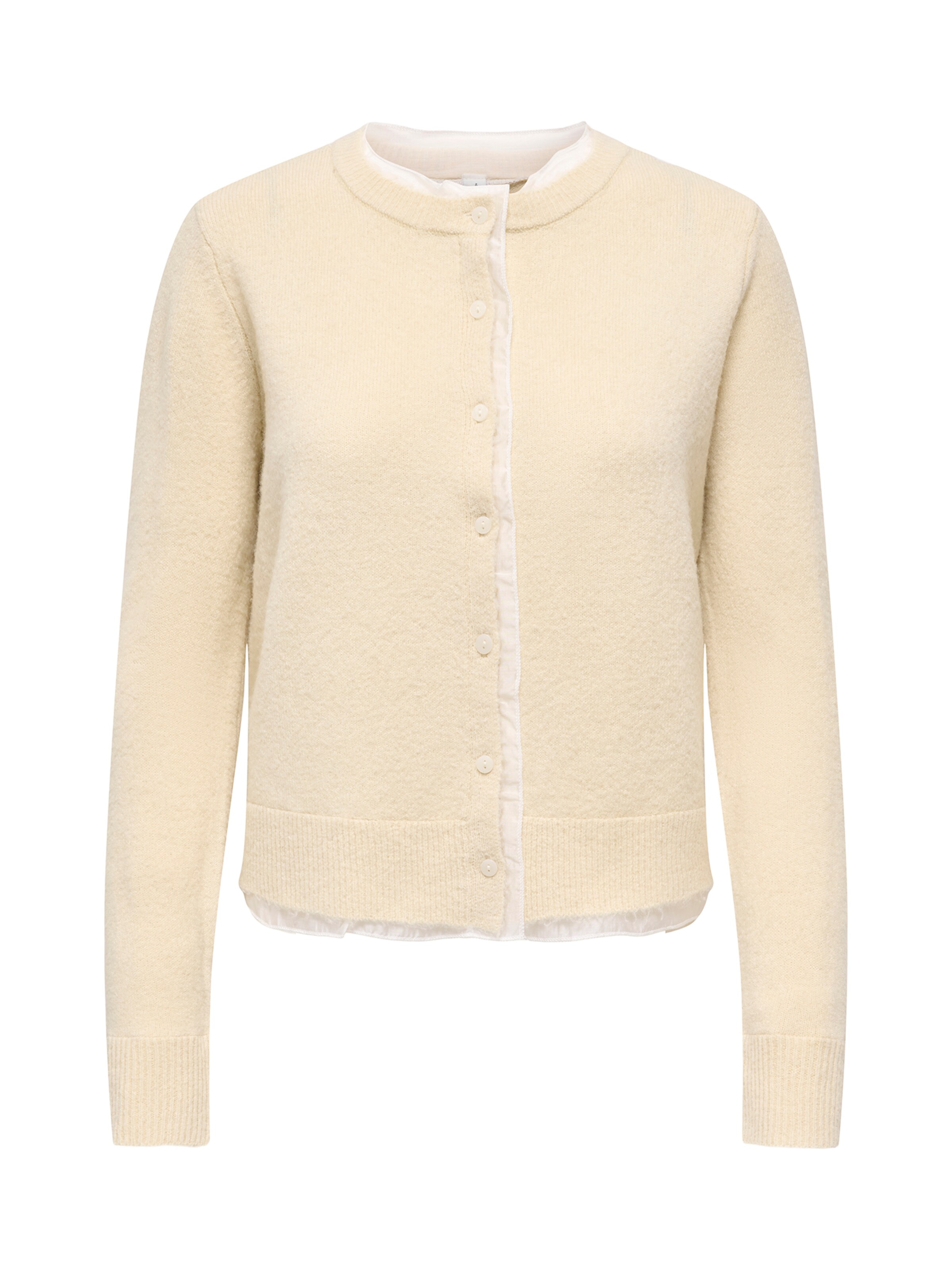 ONLY Strickjacke 'ONLRINE' in XS in chamois, Produktansicht