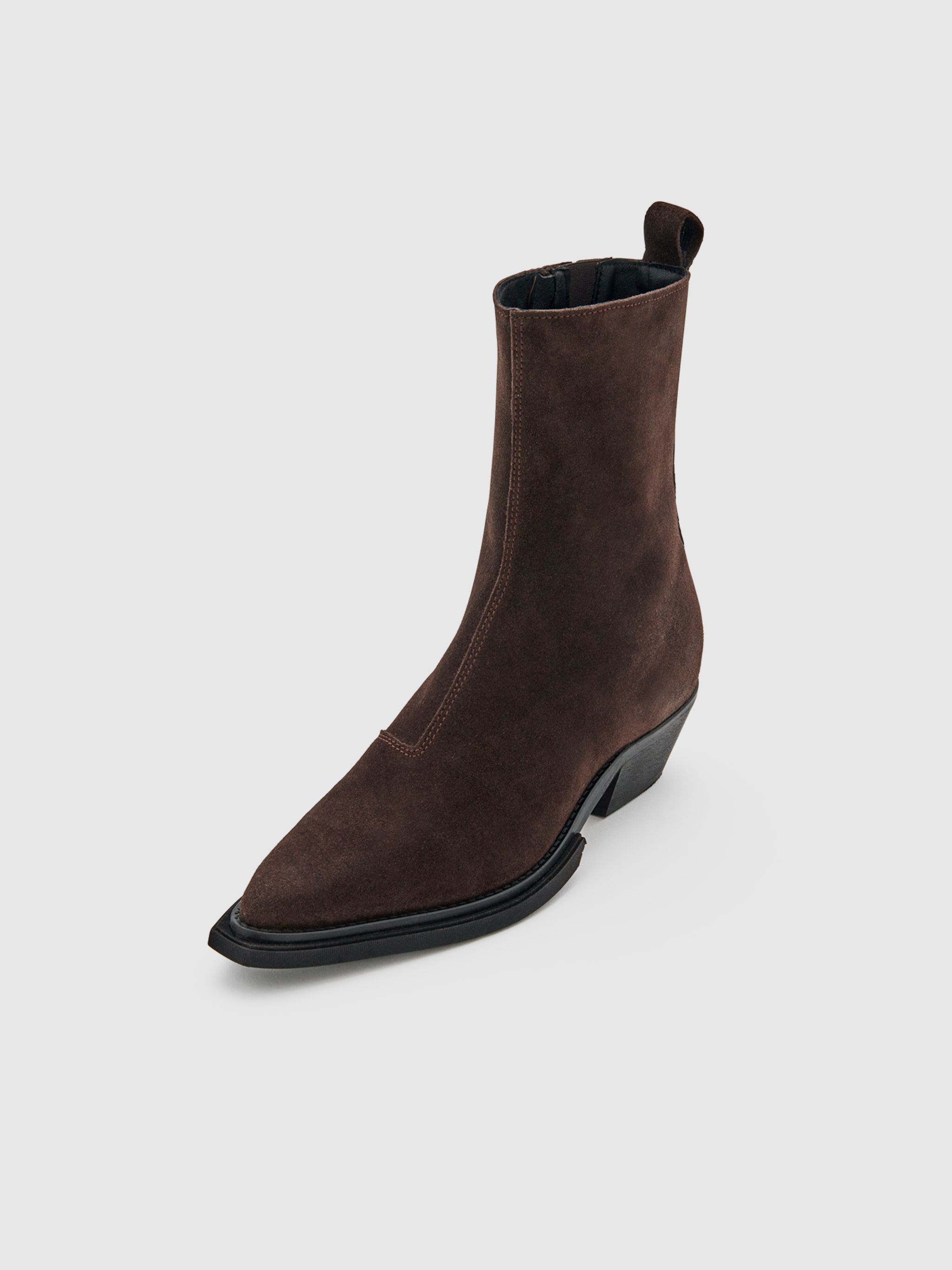 EDITED Produkte Stiefelette 'Alia' dunkelbraun