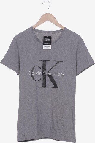 Calvin Klein Jeans T-Shirt L in Grau: predná strana