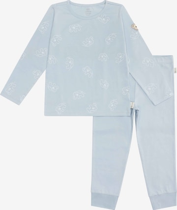 Steiff Collection Schlafanzug in Blau: Vorderseite