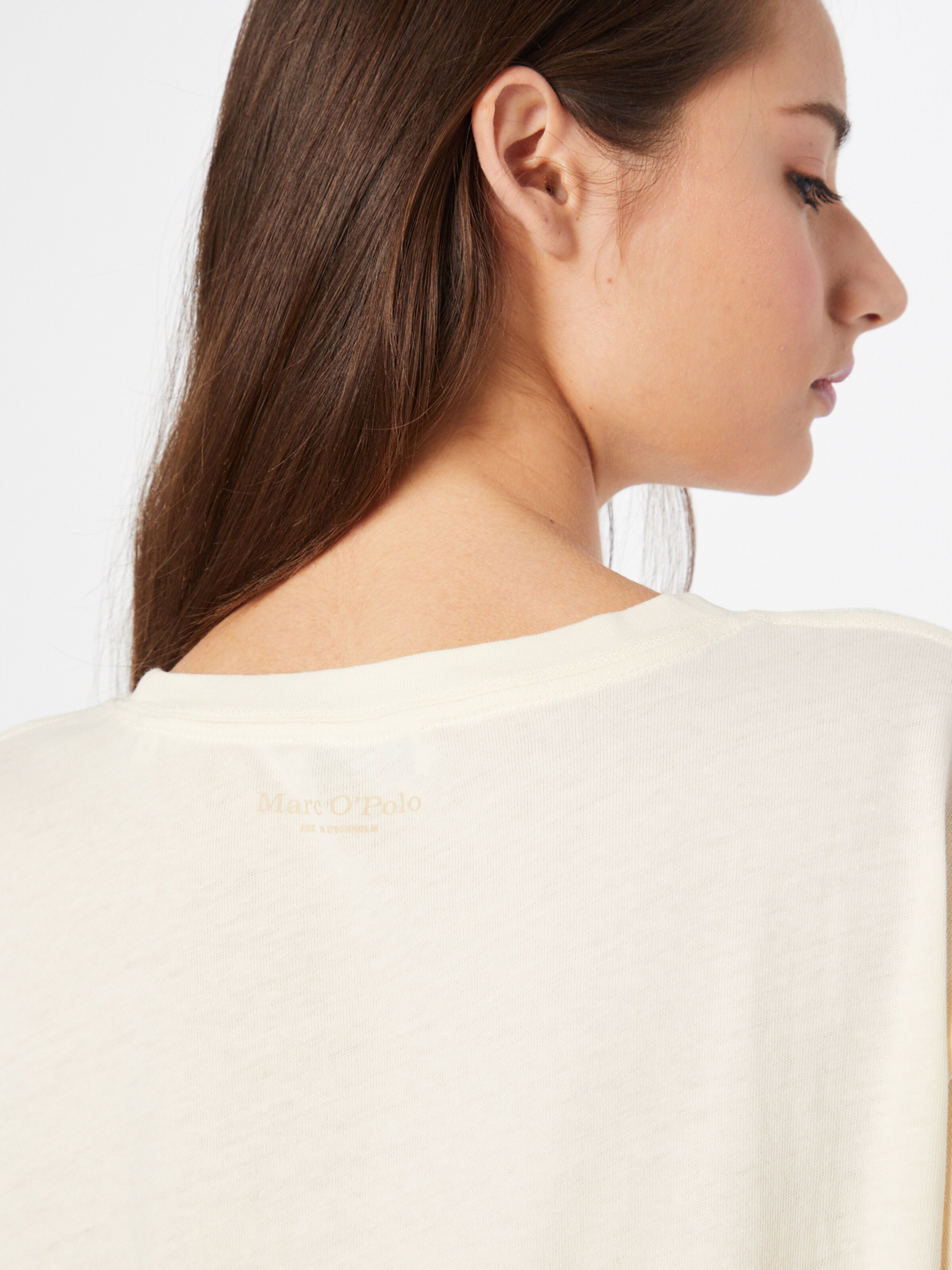 Marc OPolo T-Shirt in Creme 