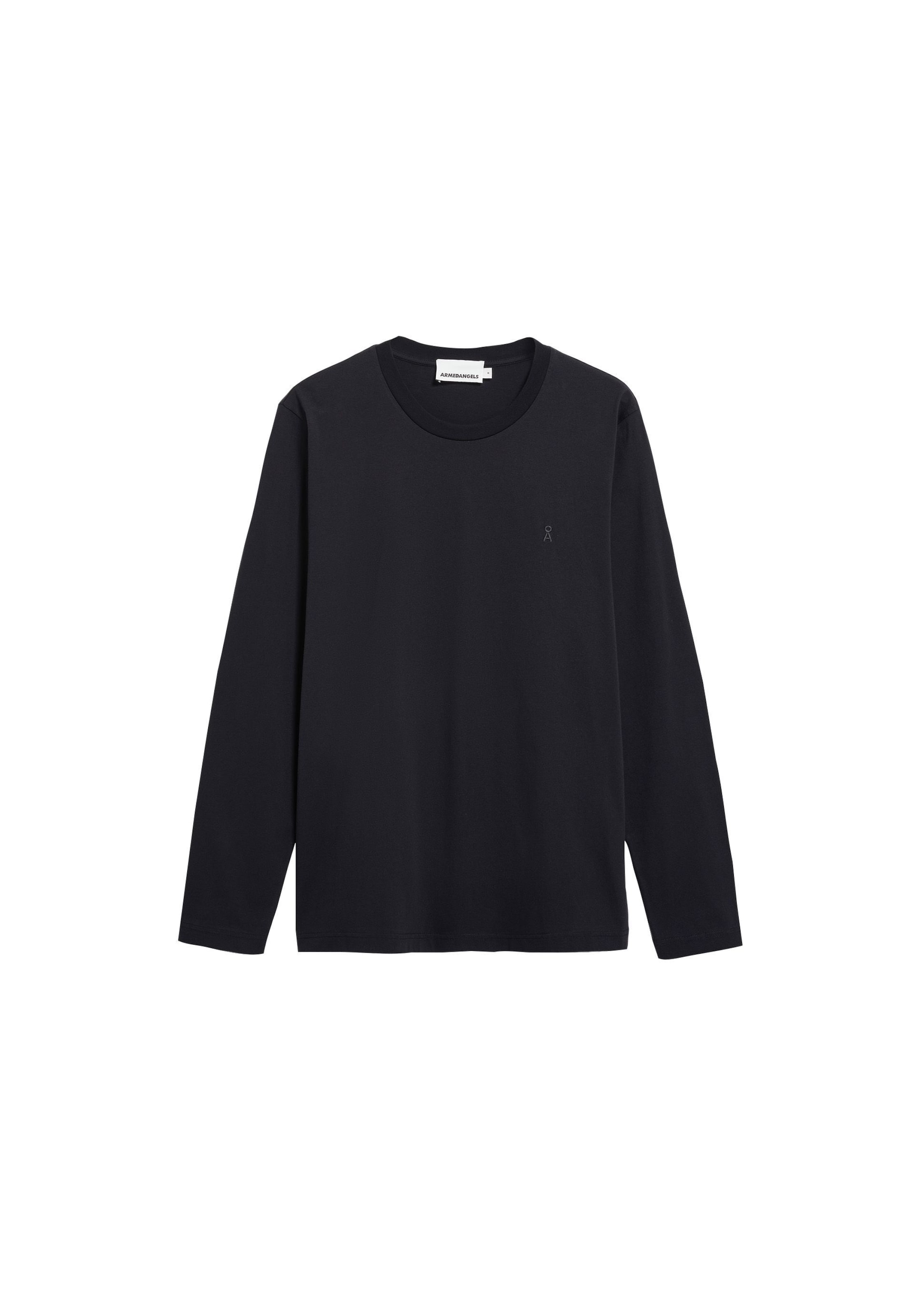 ARMEDANGELS Shirt in Black: front