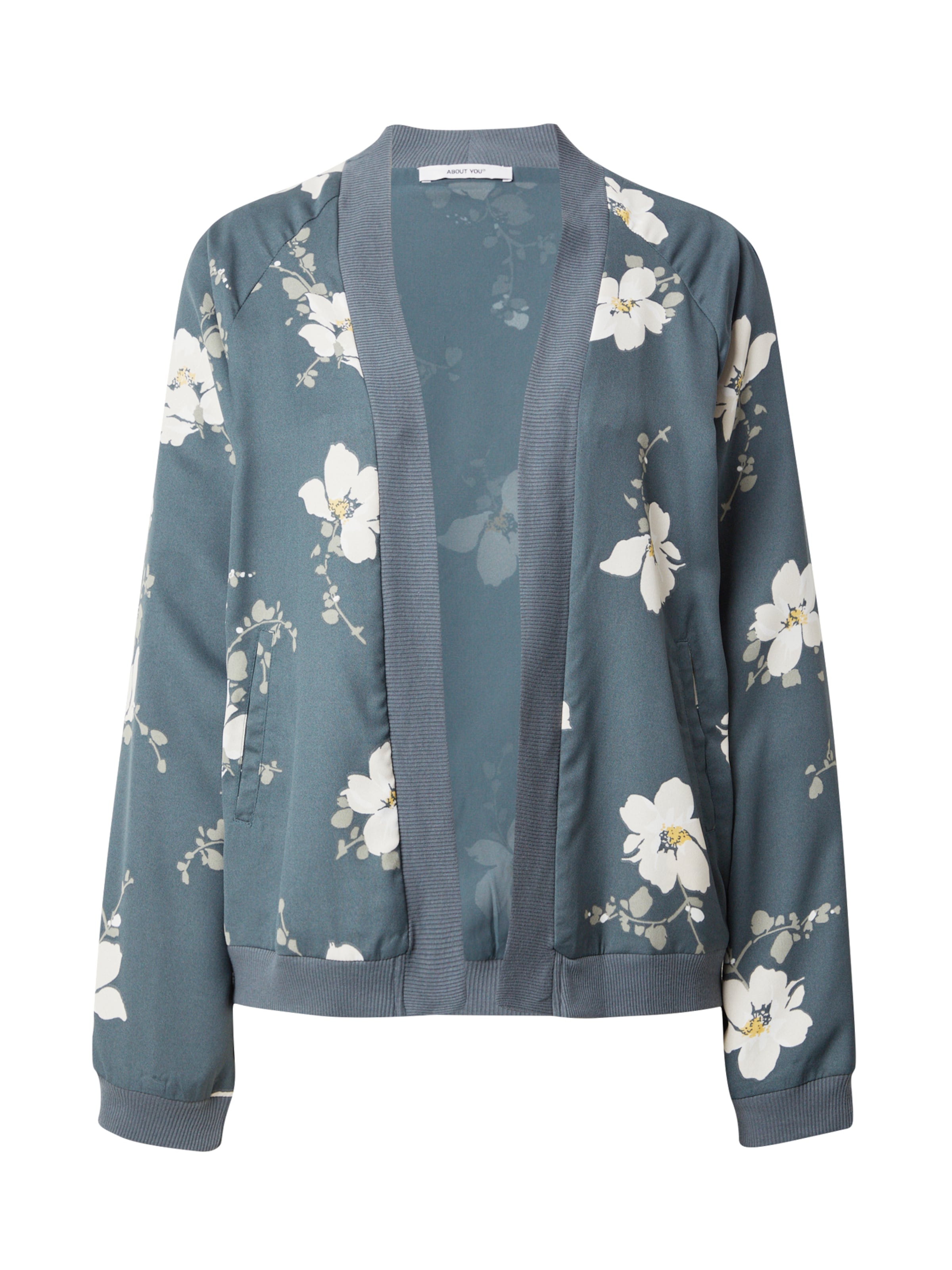 ABOUT YOU Between-Season Jacket 'Maja' in Green: front