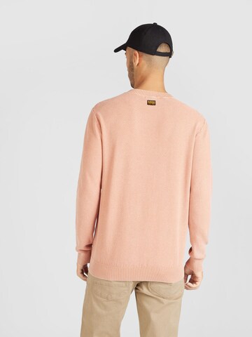 G-STAR Sweater 'Moss' in Orange