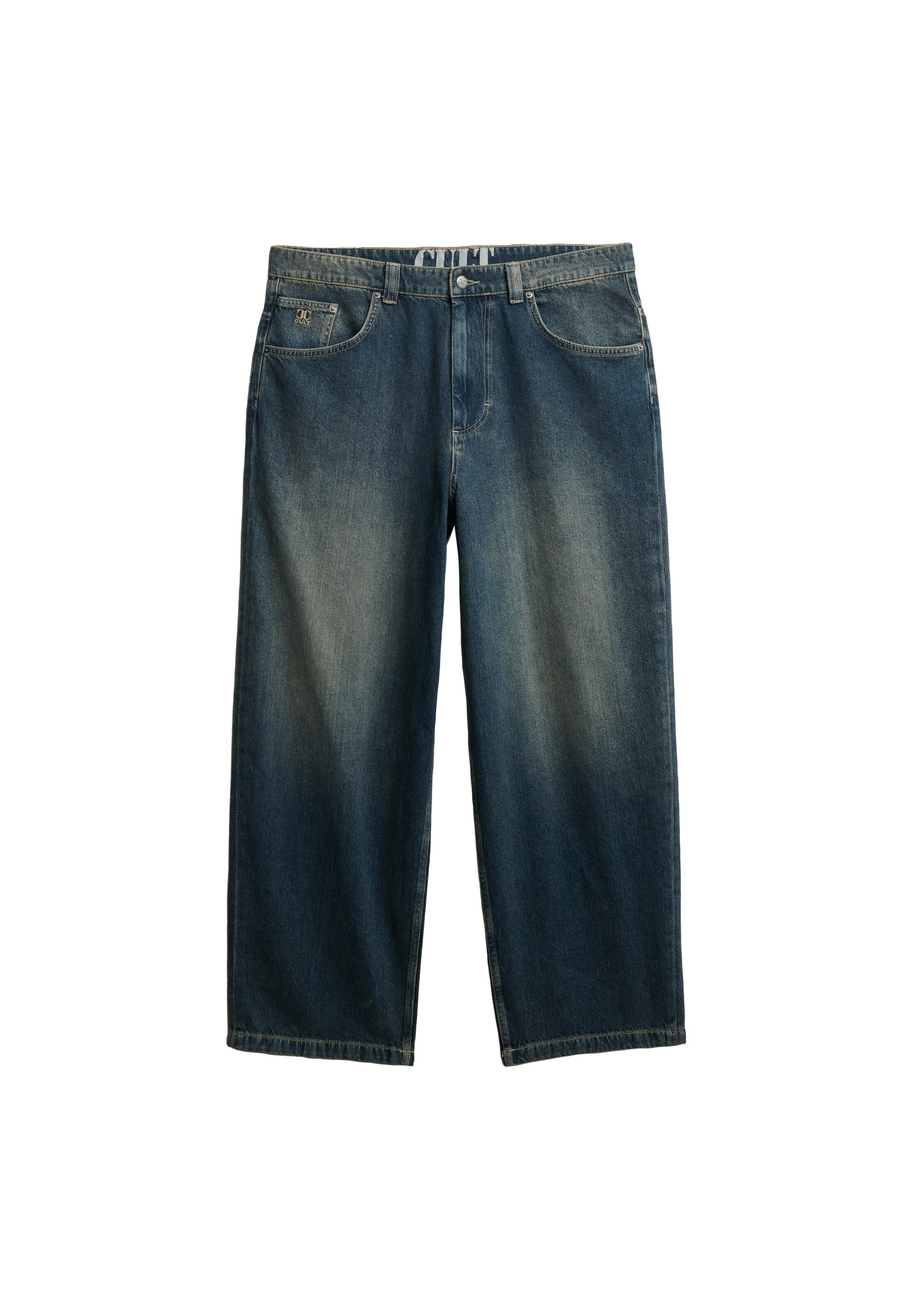 Superdry Jeans in de kleur Donkerblauw, Productweergave