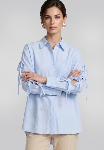 Chemisier Usha en bleu