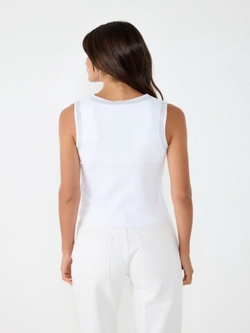No Matter What Top in White