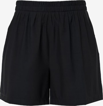 Loosefit Pantalon 'PCJolly' PIECES en noir : devant