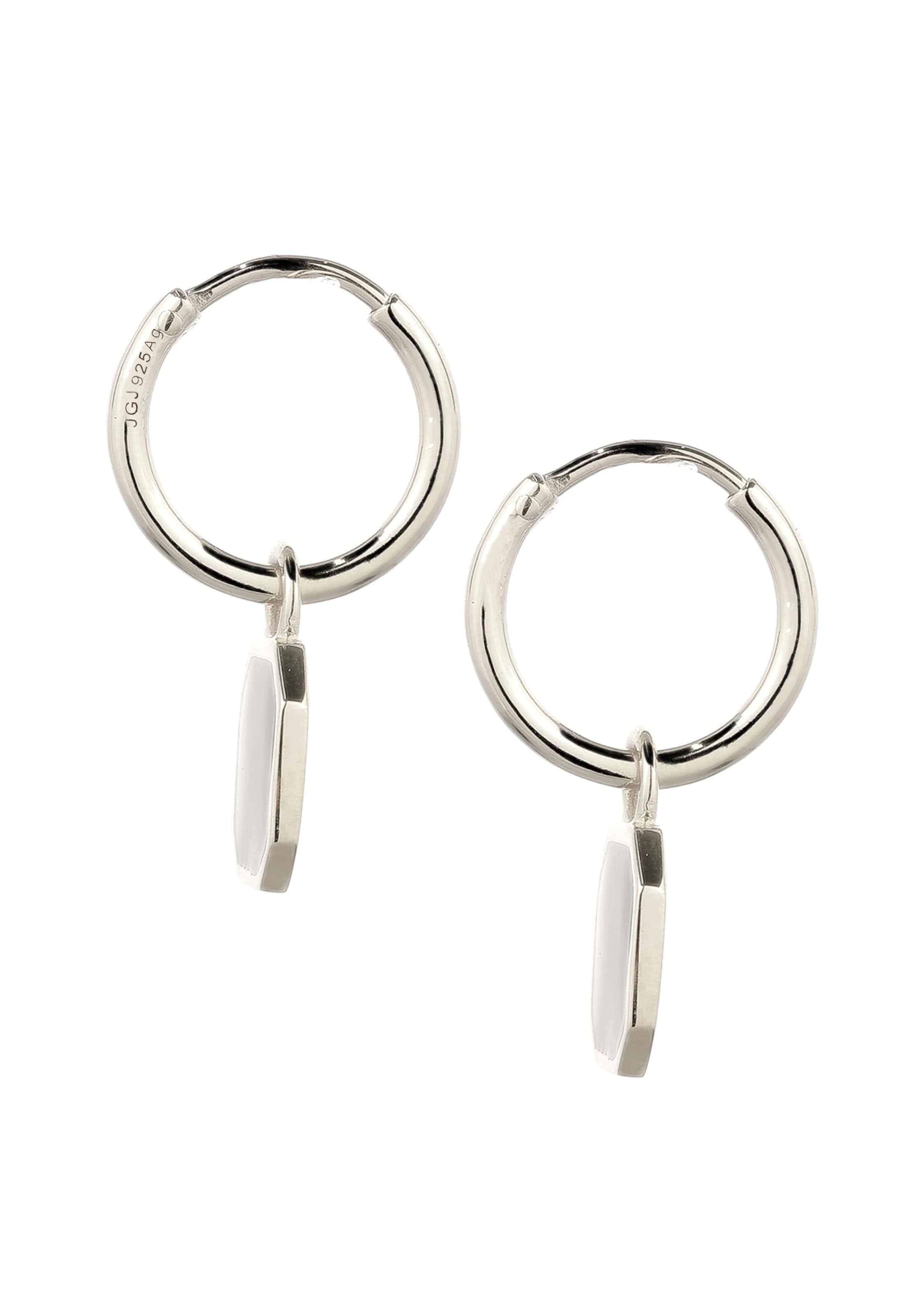 KUZZOI Oorbel in Zilver