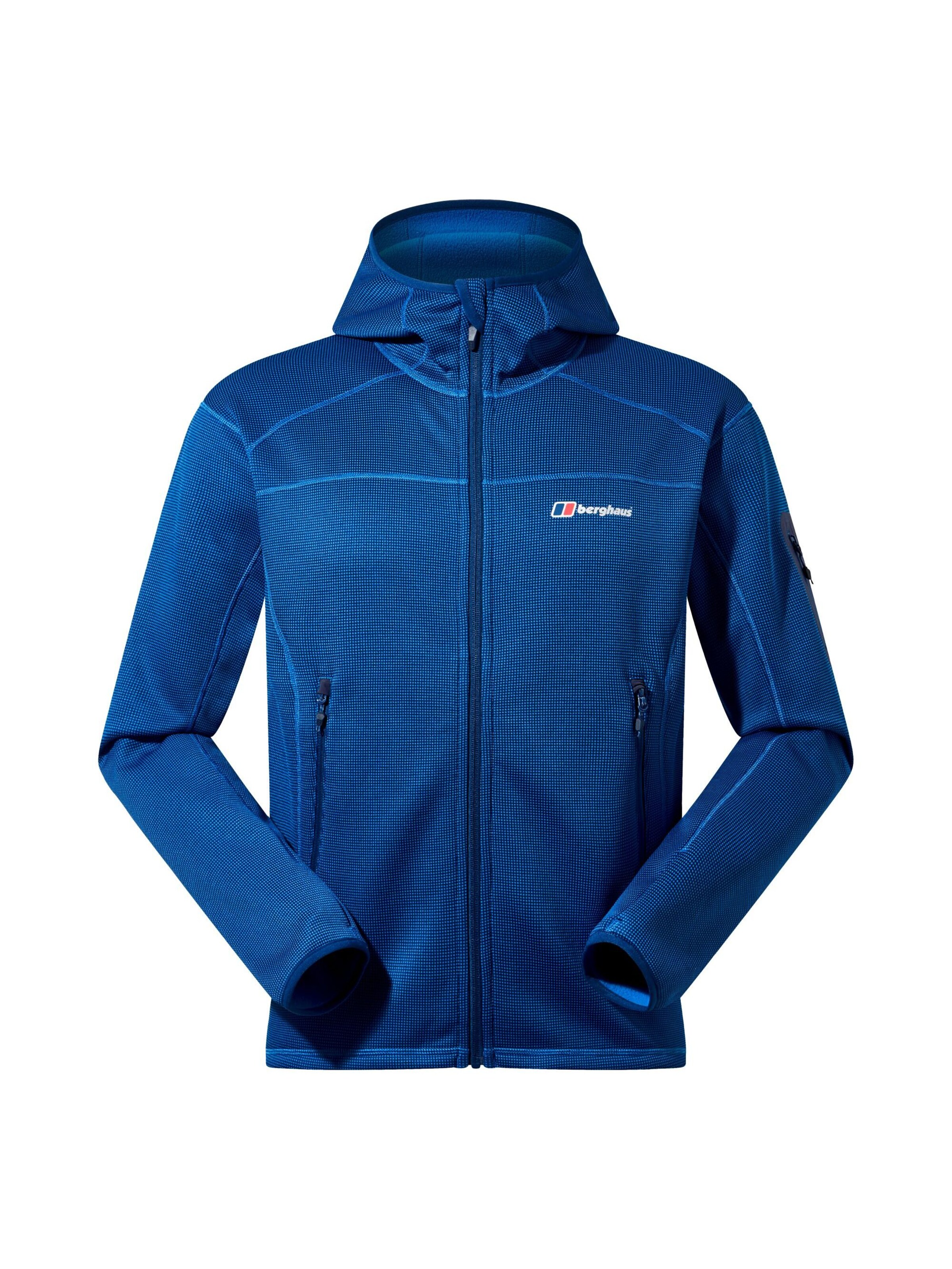 Berghaus Fleece jas 'Pravitale 2.0' in Blauw: voorkant