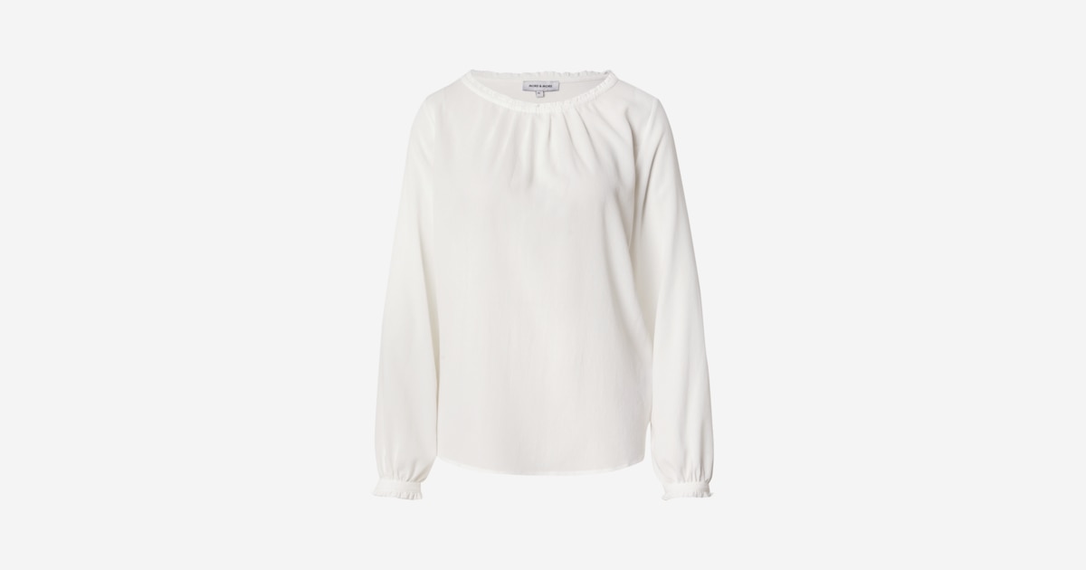 Reiss Femmes Col Grand-Père Manches Longues Chemisier, Crème Taille 4-14 Reiss Femmes Col Grand-Père Manches Longues Chemisier, Crème Taille 4-14