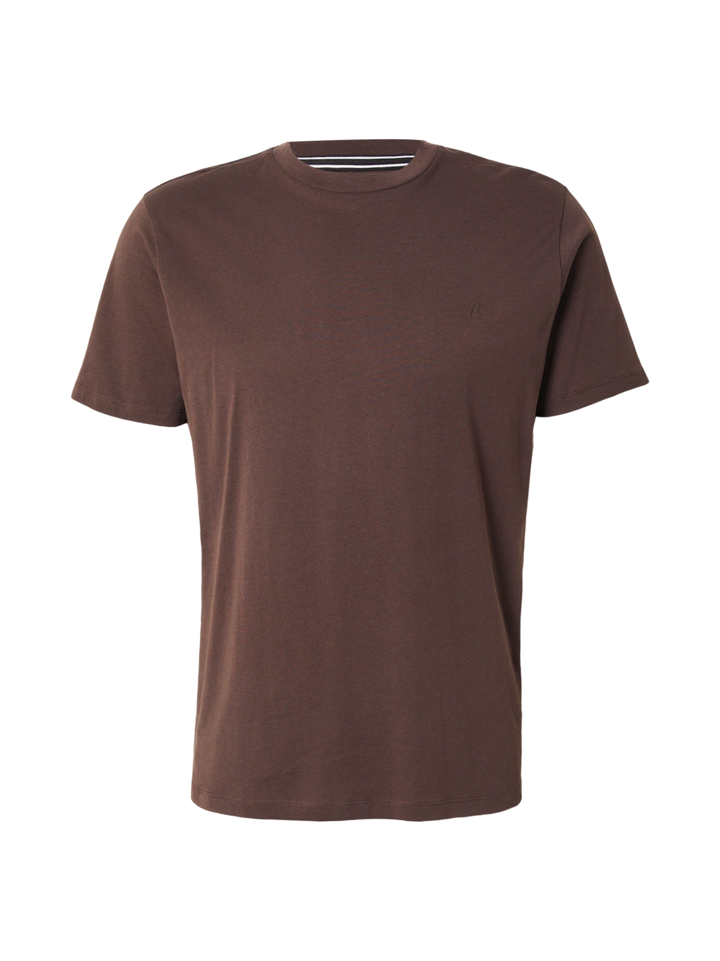 REPLAY T-shirt i brun: framsida