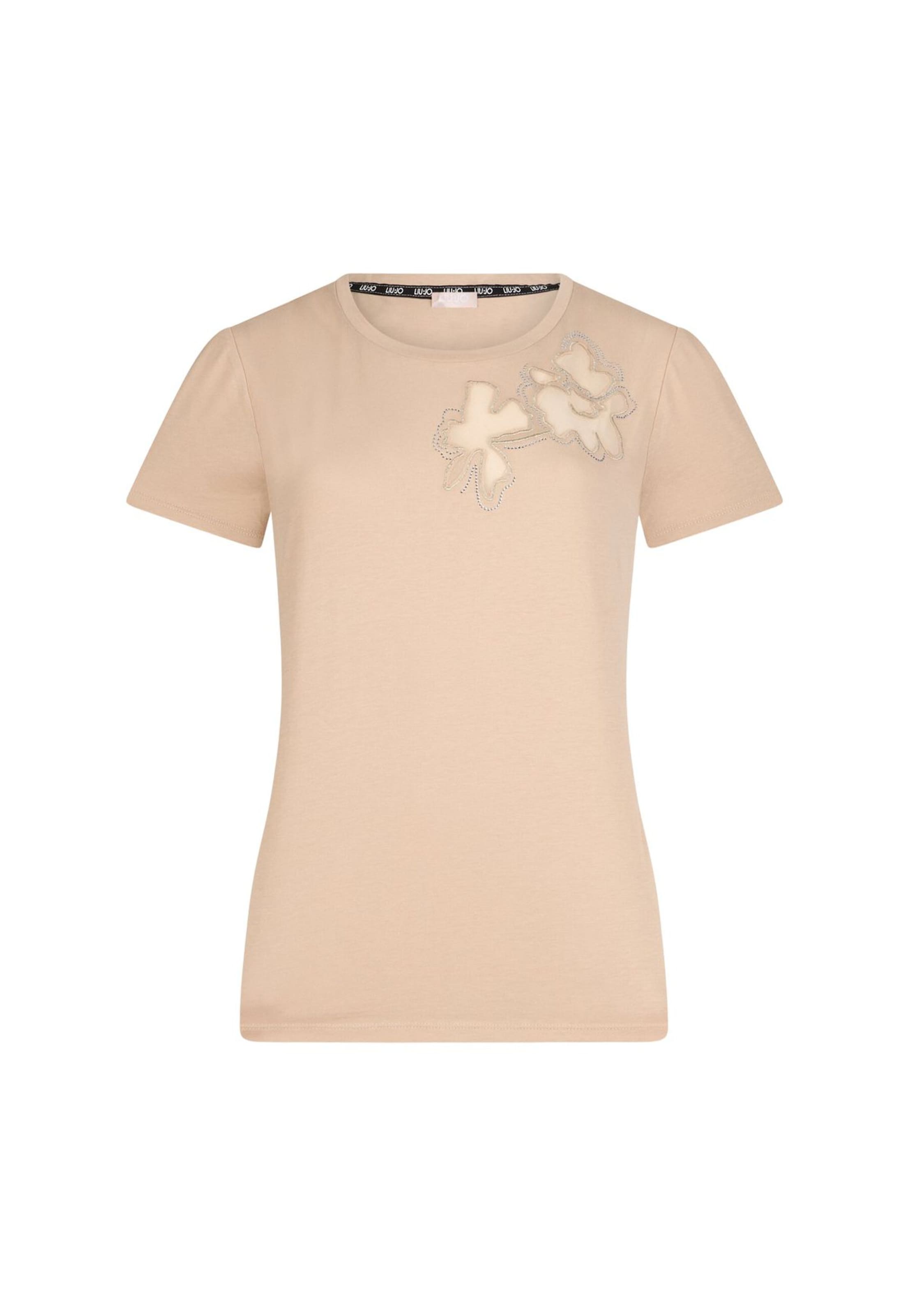 T-shirt Liu Jo en beige : devant