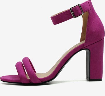 Celena Remienkové sandále 'Chelsie' - fialová