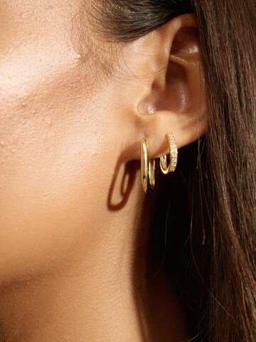 Fiocco Jewelry Earrings 'Oval' in Yellow