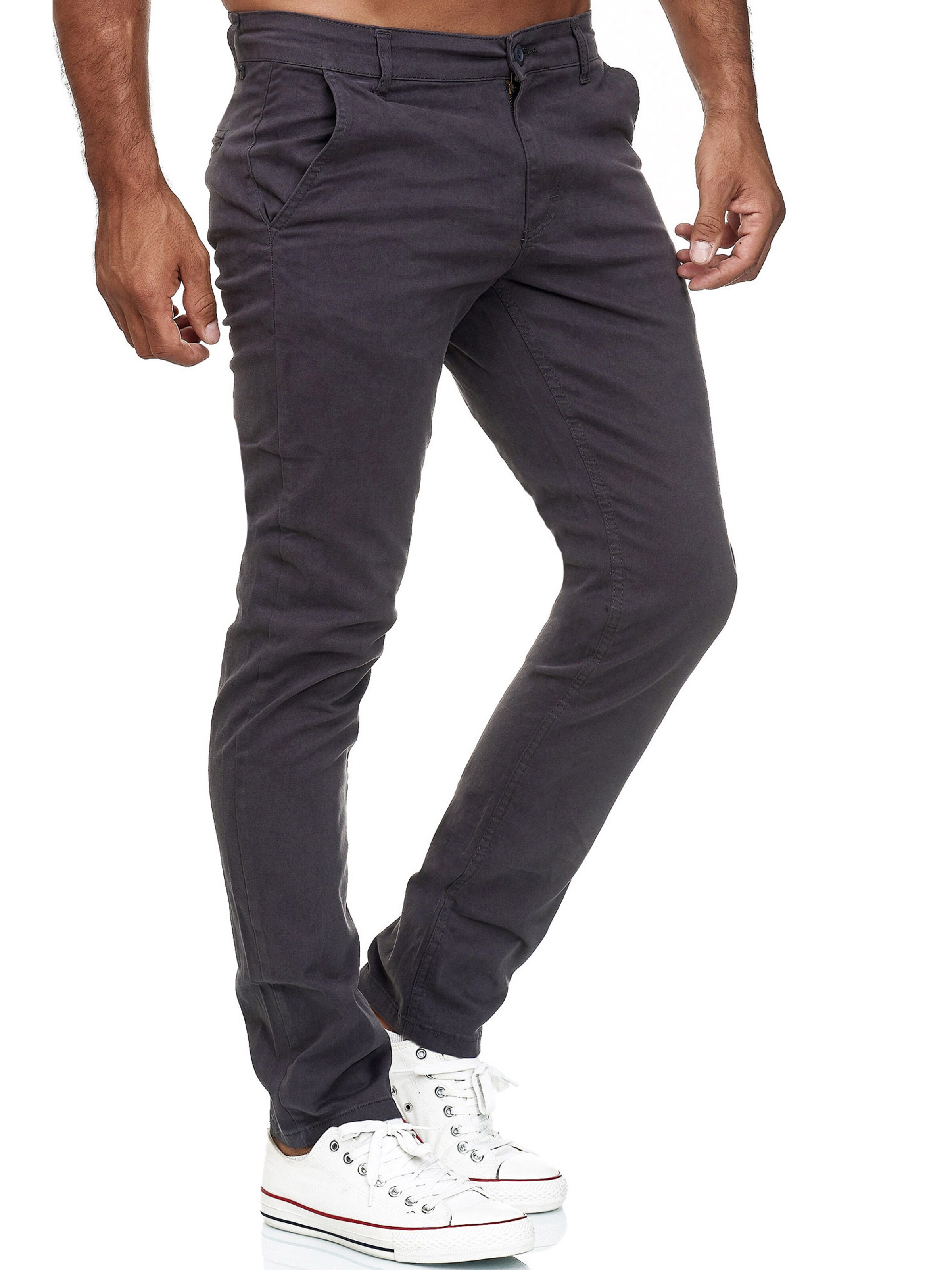 Tazzio Slimfit Chino '19530' in Grijs