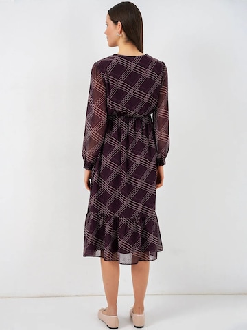 Bigdart Dress in Purple
