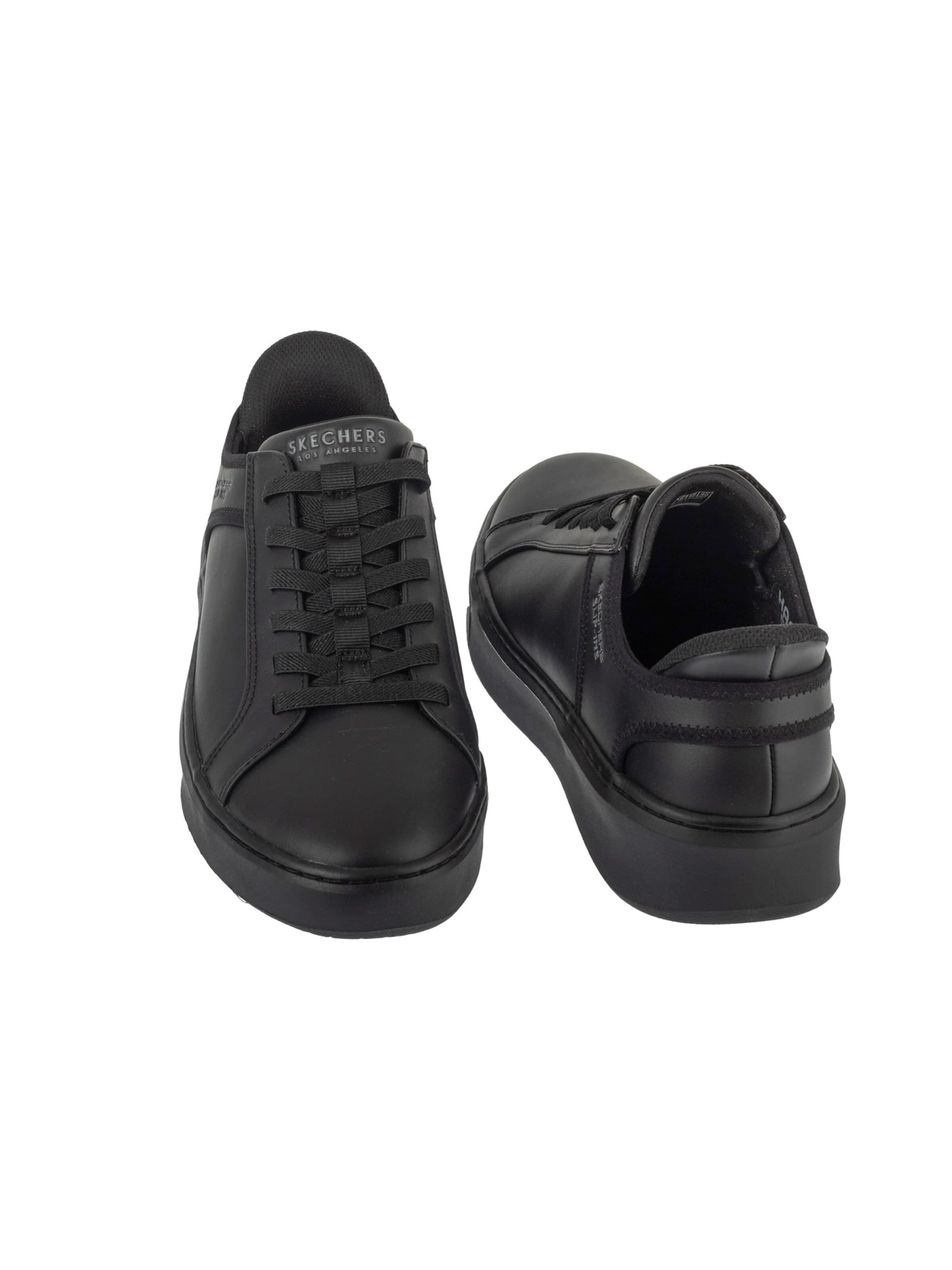 SKECHERS Platform trainers 'Court Break - Suit' in Grey